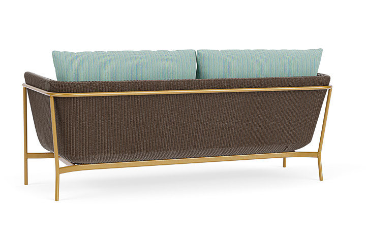 Lloyd Flanders™ Solstice Sofa  - Bark, Metallic Gold