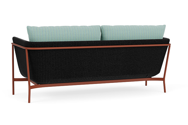 Lloyd Flanders™ Solstice Sofa  - Ebony, Terracotta