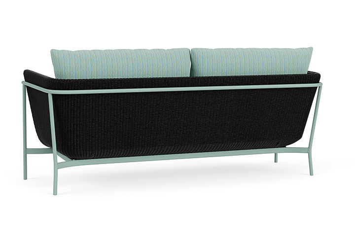 Lloyd Flanders™ Solstice Sofa  - Ebony, Sea Glass