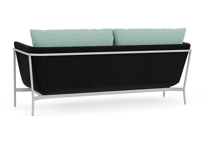 Lloyd Flanders™ Solstice Sofa  - Ebony, Metallic Silver