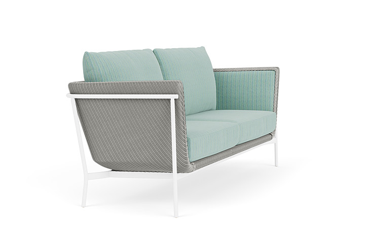 Lloyd Flanders™ Solstice Sofa  - Platinum, Matte White