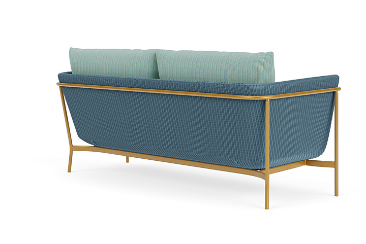 Lloyd Flanders™ Solstice Sofa  - Stillwater, Metallic Gold