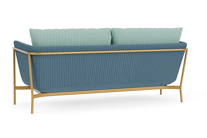 Lloyd Flanders™ Solstice Sofa  - Stillwater, Metallic Gold