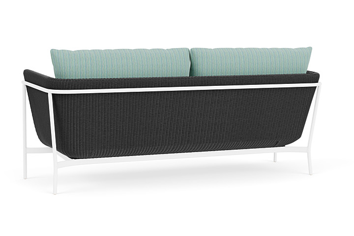 Lloyd Flanders™ Solstice Sofa  - Charcoal, Matte White