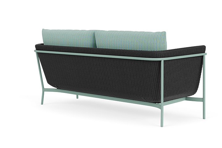 Lloyd Flanders™ Solstice Sofa  - Charcoal, Sea Glass