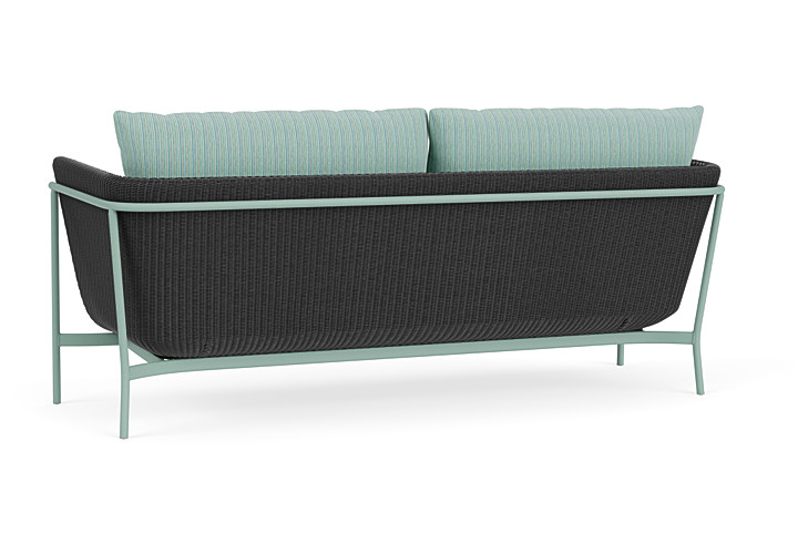 Lloyd Flanders™ Solstice Sofa  - Charcoal, Sea Glass