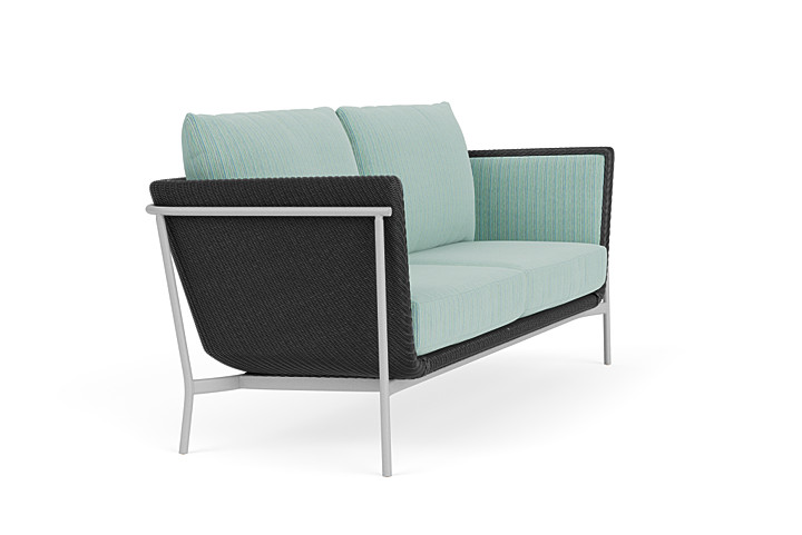 Lloyd Flanders™ Solstice Sofa  - Charcoal, Metallic Silver