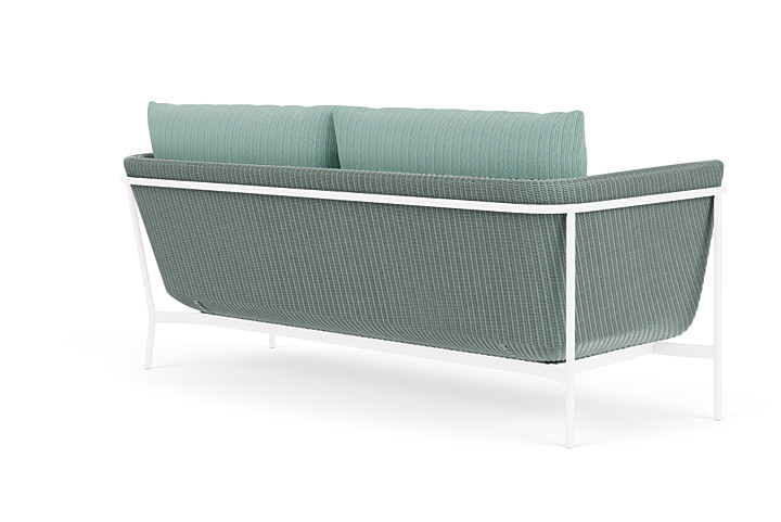 Lloyd Flanders™ Solstice Sofa  - Sea Glass, White