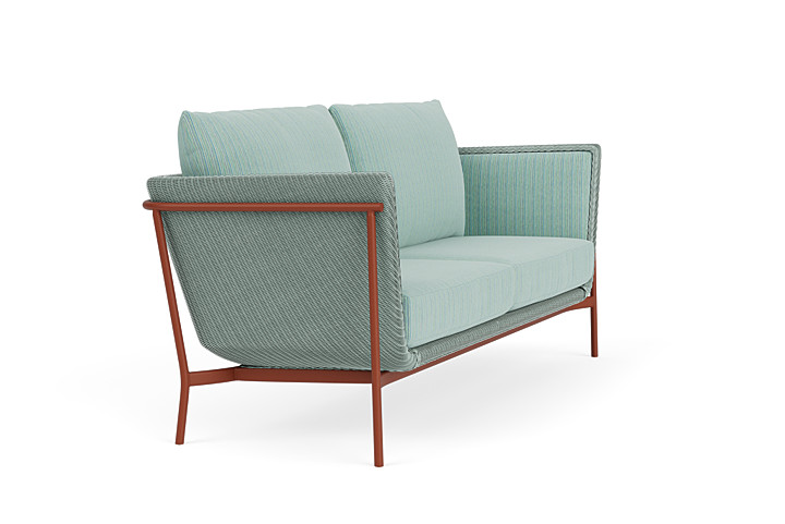 Lloyd Flanders™ Solstice Sofa  - Sea Glass, Terracotta