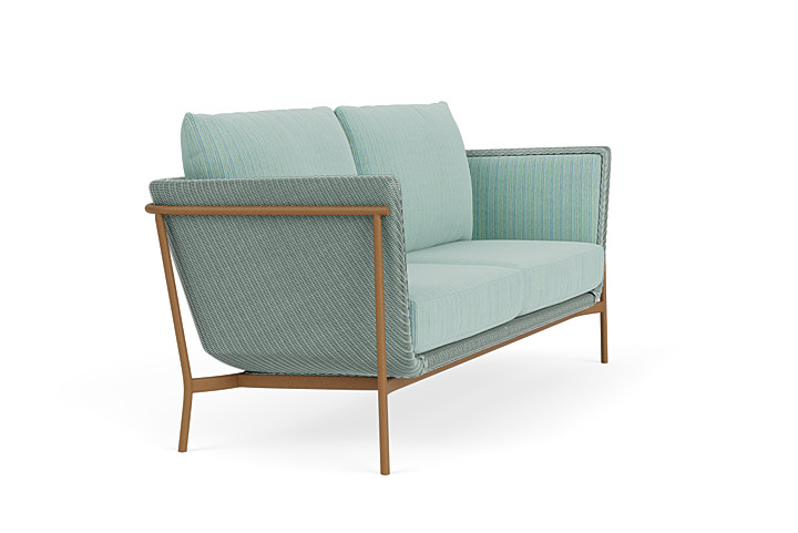 Lloyd Flanders™ Solstice Sofa  - Sea Glass, Hickory