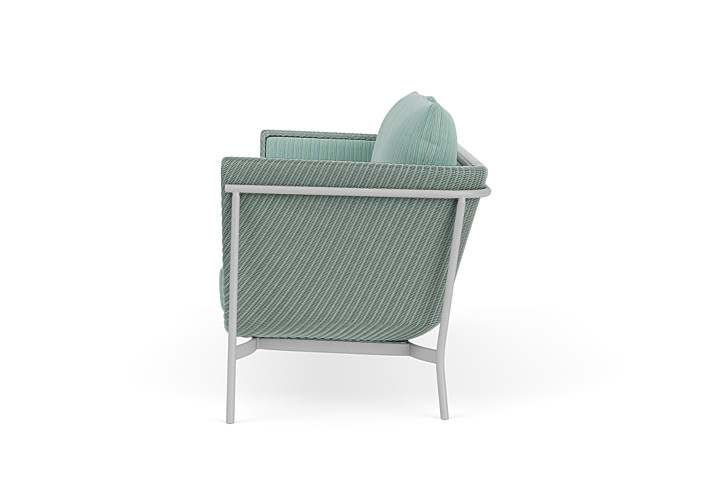 Lloyd Flanders™ Solstice Sofa  - Sea Glass, Metallic Silver