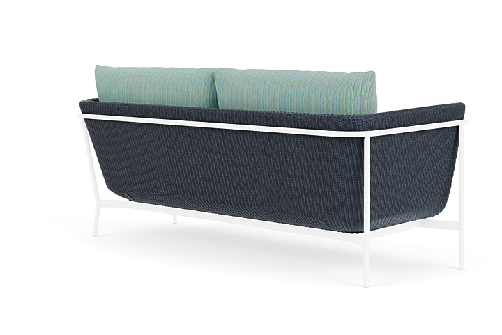 Lloyd Flanders™ Solstice Sofa  - Denim Blue, White