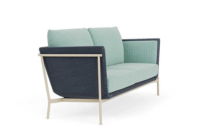 Lloyd Flanders™ Solstice Sofa  - Denim Blue, Linen