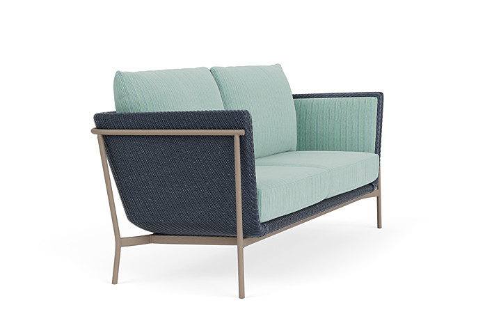 Lloyd Flanders™ Solstice Sofa  - Denim Blue, French Beige