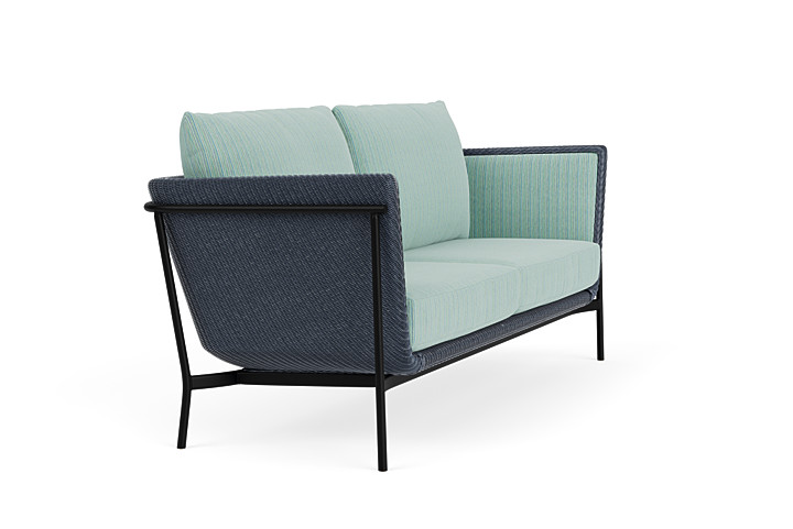 Lloyd Flanders™ Solstice Sofa  - Denim Blue, Ebony