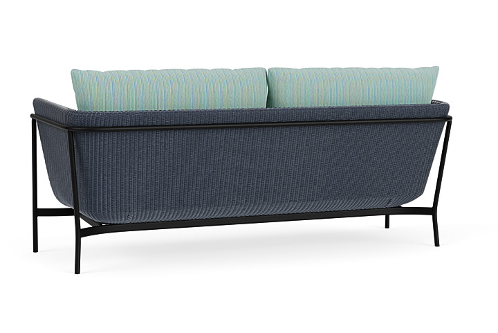 Lloyd Flanders™ Solstice Sofa  - Denim Blue, Ebony