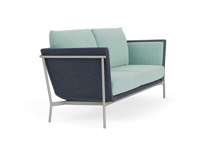 Lloyd Flanders™ Solstice Sofa  - Denim Blue, Platinum