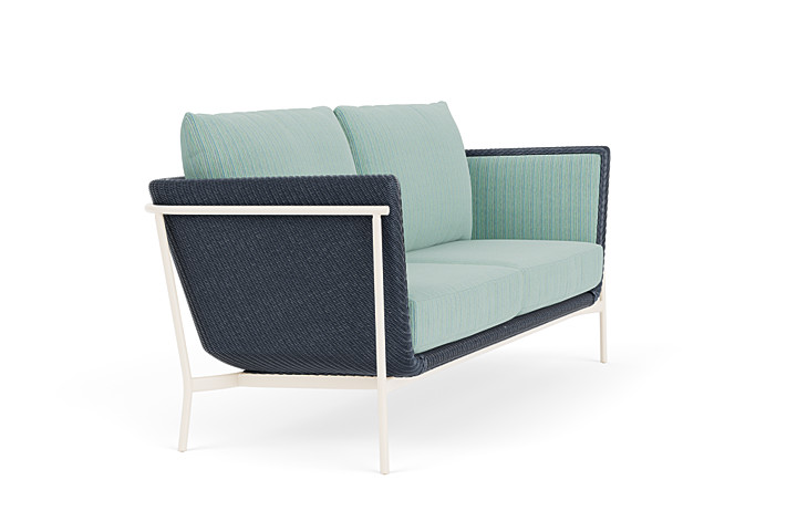 Lloyd Flanders™ Solstice Sofa  - Denim Blue, Ivory