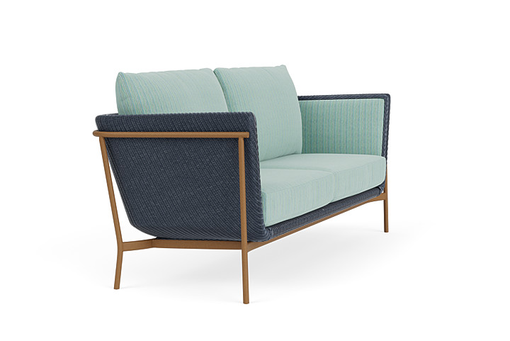 Lloyd Flanders™ Solstice Sofa  - Denim Blue, Hickory