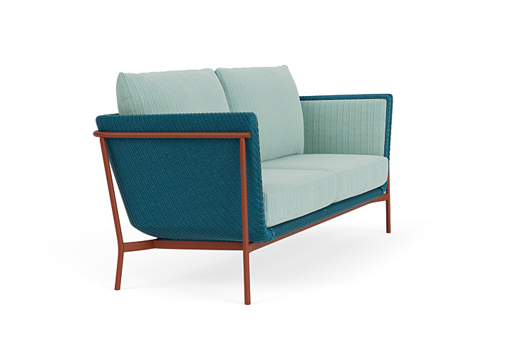 Lloyd Flanders™ Solstice Sofa  - Peacock, Terracotta