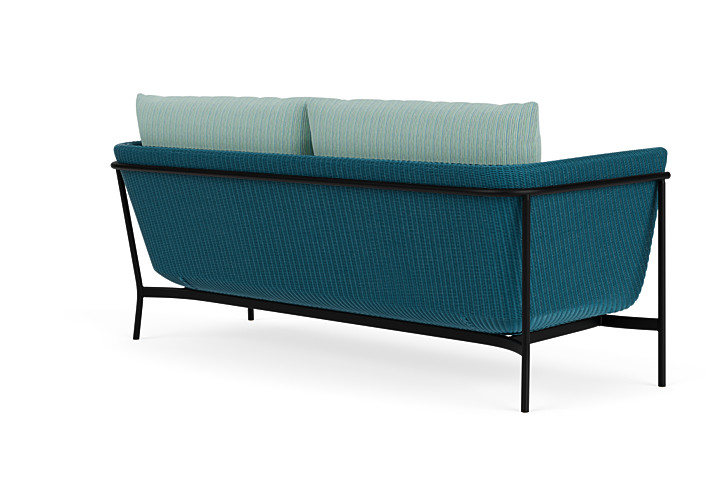 Lloyd Flanders™ Solstice Sofa  - Peacock, Ebony