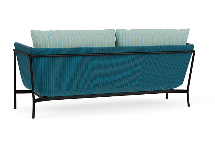 Lloyd Flanders™ Solstice Sofa  - Peacock, Ebony