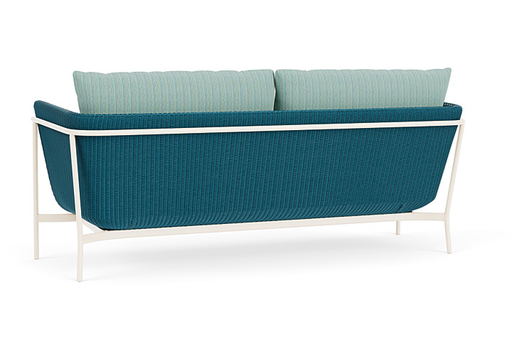 Lloyd Flanders™ Solstice Sofa  - Peacock, Ivory