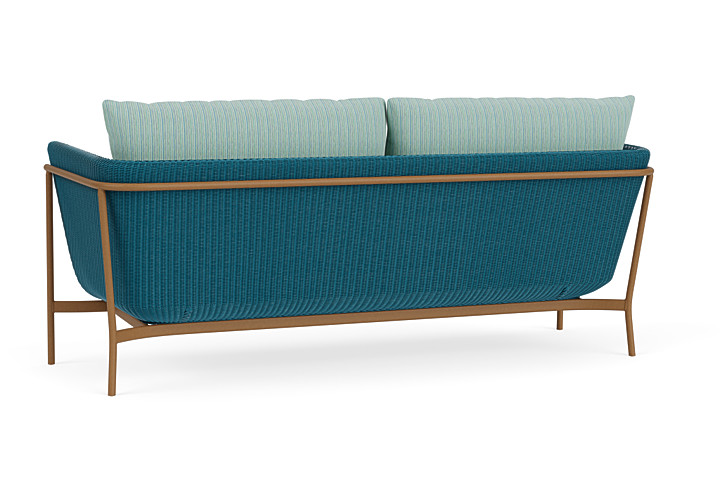 Lloyd Flanders™ Solstice Sofa  - Peacock, Hickory