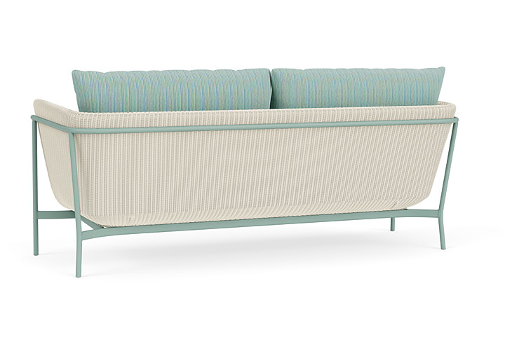 Lloyd Flanders™ Solstice Sofa  - Ivory, Sea Glass