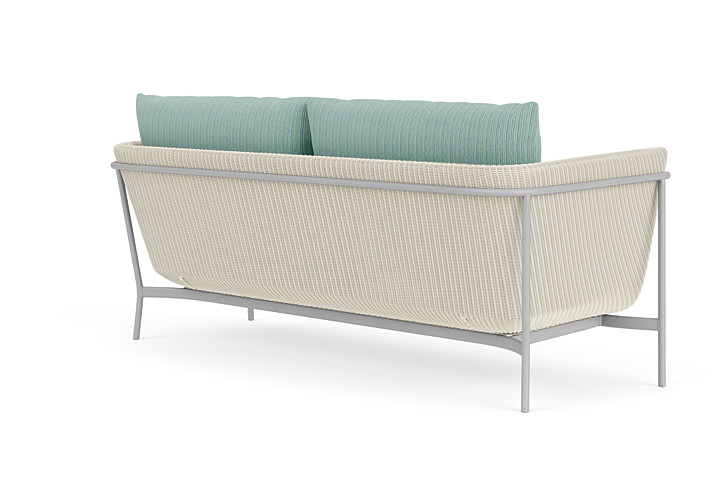 Lloyd Flanders™ Solstice Sofa  - Ivory, Metallic Silver