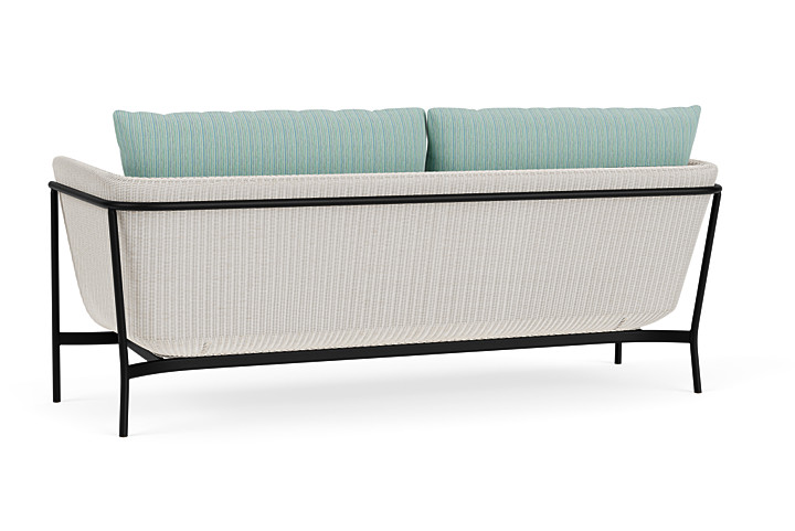 Lloyd Flanders™ Solstice Sofa  - Antique White, Ebony