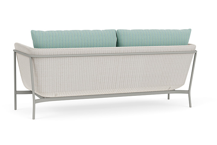 Lloyd Flanders™ Solstice Sofa  - Antique White, Platinum