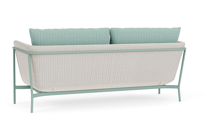 Lloyd Flanders™ Solstice Sofa  - Antique White, Sea Glass