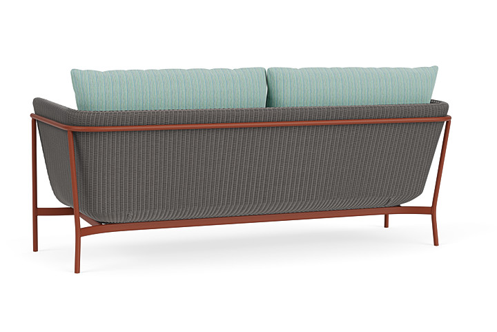 Lloyd Flanders™ Solstice Sofa  - Pewter, Terracotta