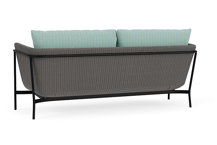 Lloyd Flanders™ Solstice Sofa  - Pewter, Ebony