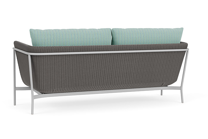 Lloyd Flanders™ Solstice Sofa  - Pewter, Metallic Silver