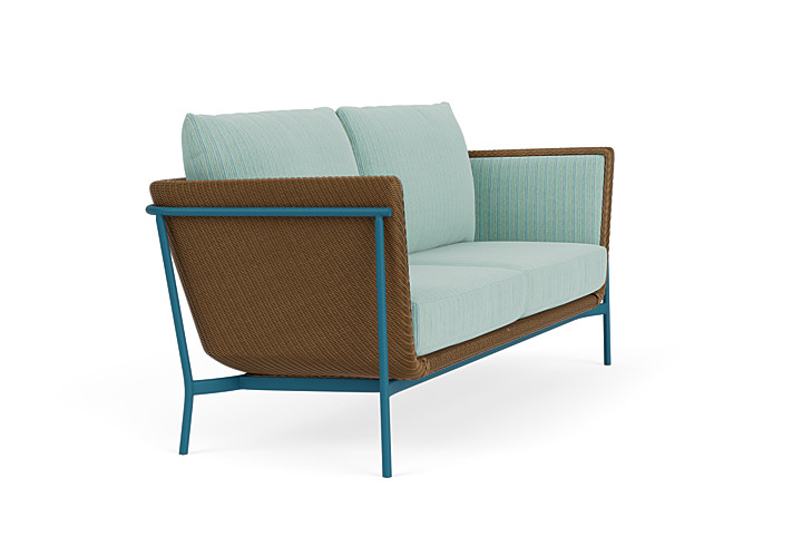 Lloyd Flanders™ Solstice Sofa  - Hickory, Peacock