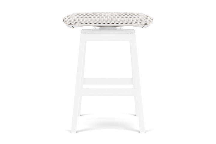 Lloyd Flanders™ Loom Swivel Counter Stool - White