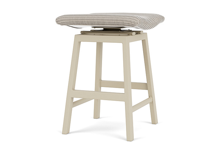 Lloyd Flanders™ Loom Swivel Counter Stool - Linen