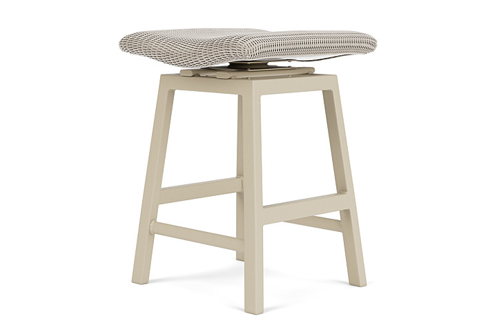 Lloyd Flanders™ Loom Swivel Counter Stool - Linen