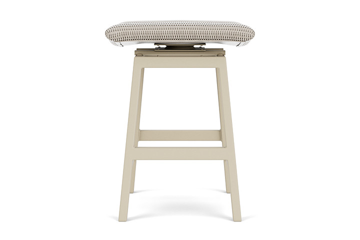 Lloyd Flanders™ Loom Swivel Counter Stool - Linen