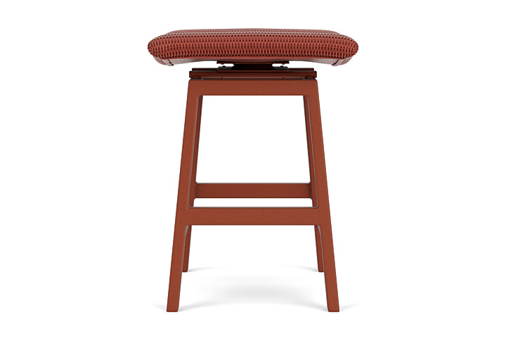 Lloyd Flanders™ Loom Swivel Counter Stool - Terracotta