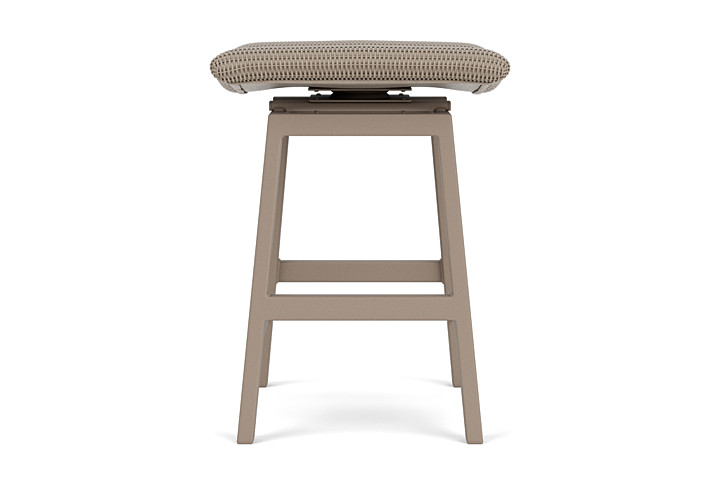 Lloyd Flanders™ Loom Swivel Counter Stool - French Beige