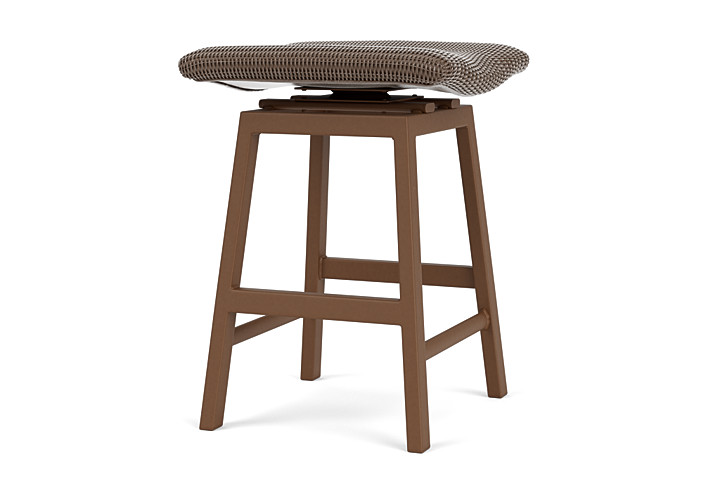 Lloyd Flanders™ Loom Swivel Counter Stool - Bark