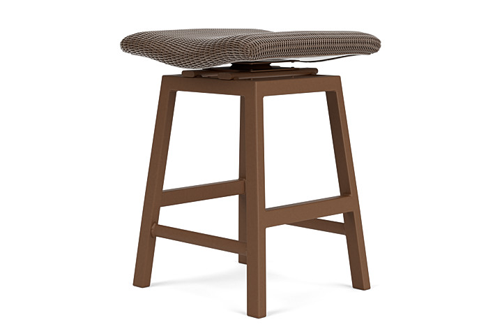 Lloyd Flanders™ Loom Swivel Counter Stool - Bark