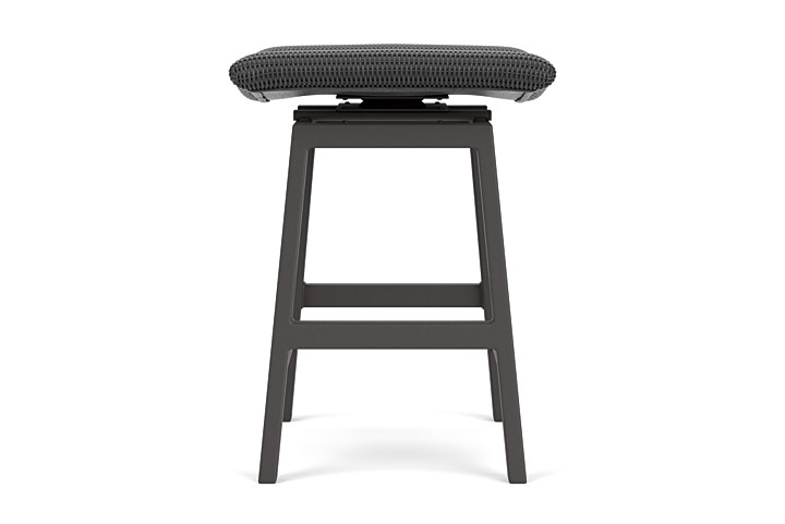 Lloyd Flanders™ Loom Swivel Counter Stool - Charcoal