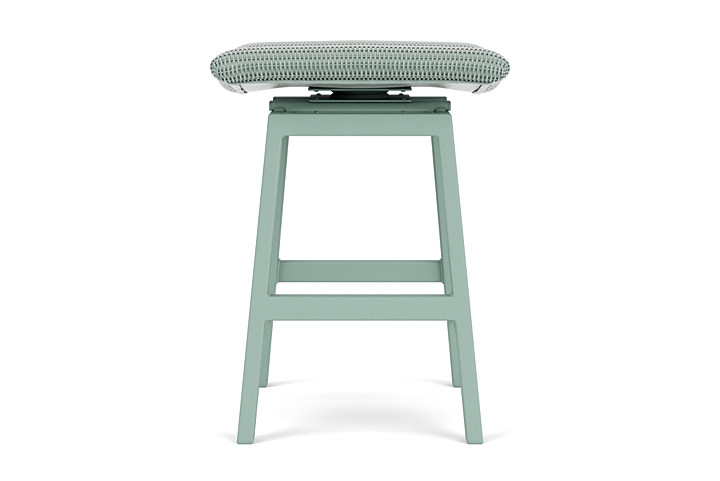 Lloyd Flanders™ Loom Swivel Counter Stool - Sea Glass