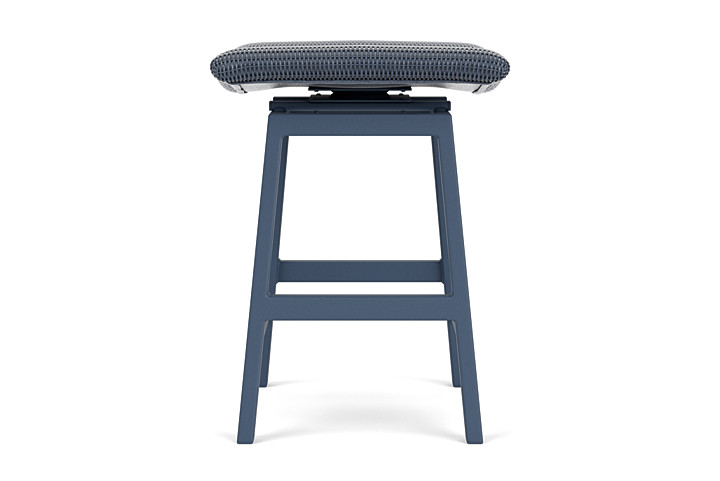 Lloyd Flanders™ Loom Swivel Counter Stool - Denim Blue