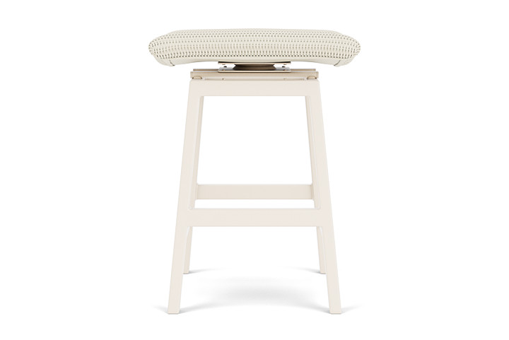 Lloyd Flanders™ Loom Swivel Counter Stool - Ivory