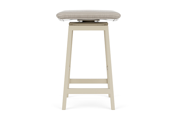 Lloyd Flanders™ Loom Swivel Bar Stool - Linen